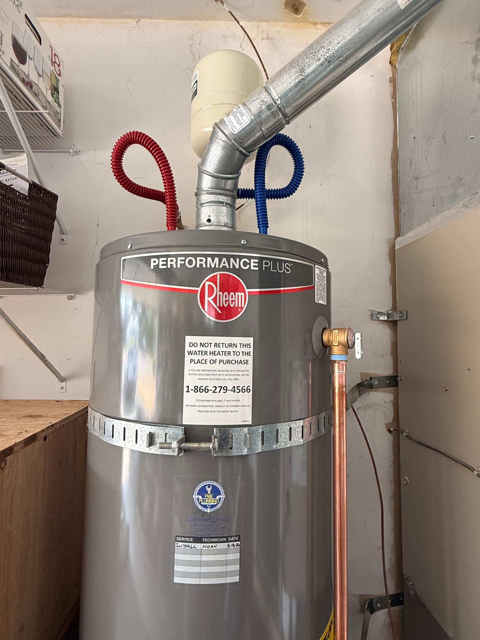 Gallery photos for Leaking Water Heater Replaced Before It Got Worse: Image #2