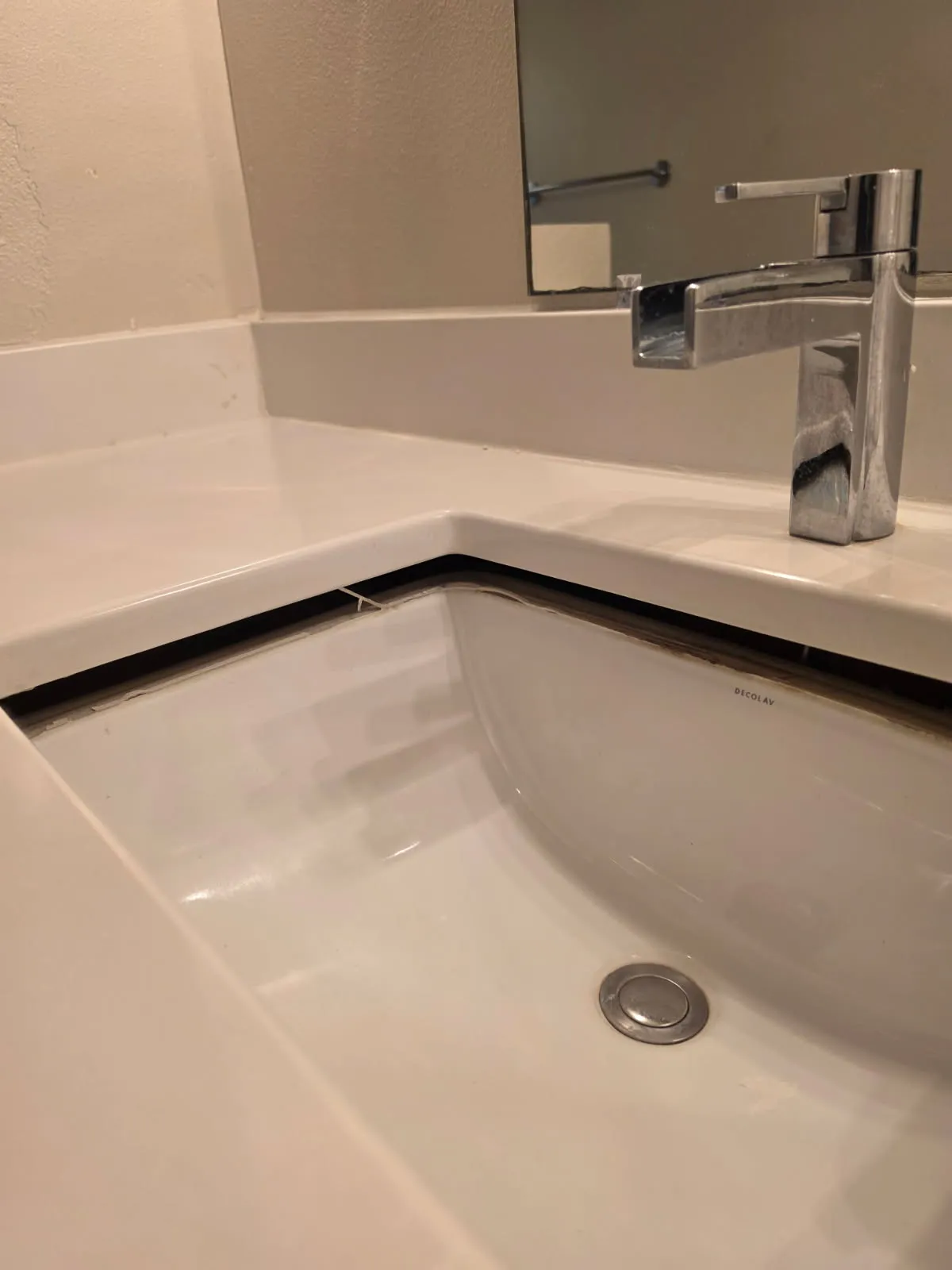 Project Undermount Sink Repair After a Bad Install Job image