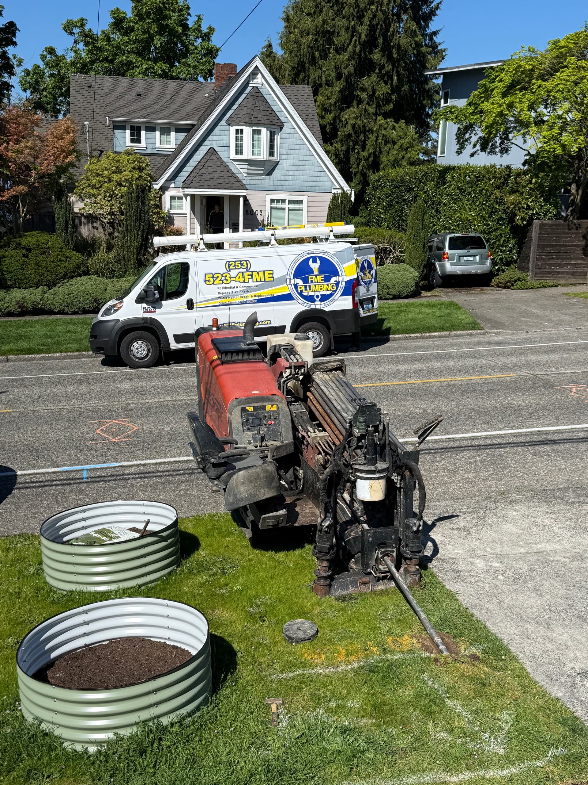 West Seattle Water Main Replacement Using Trenchless Boring