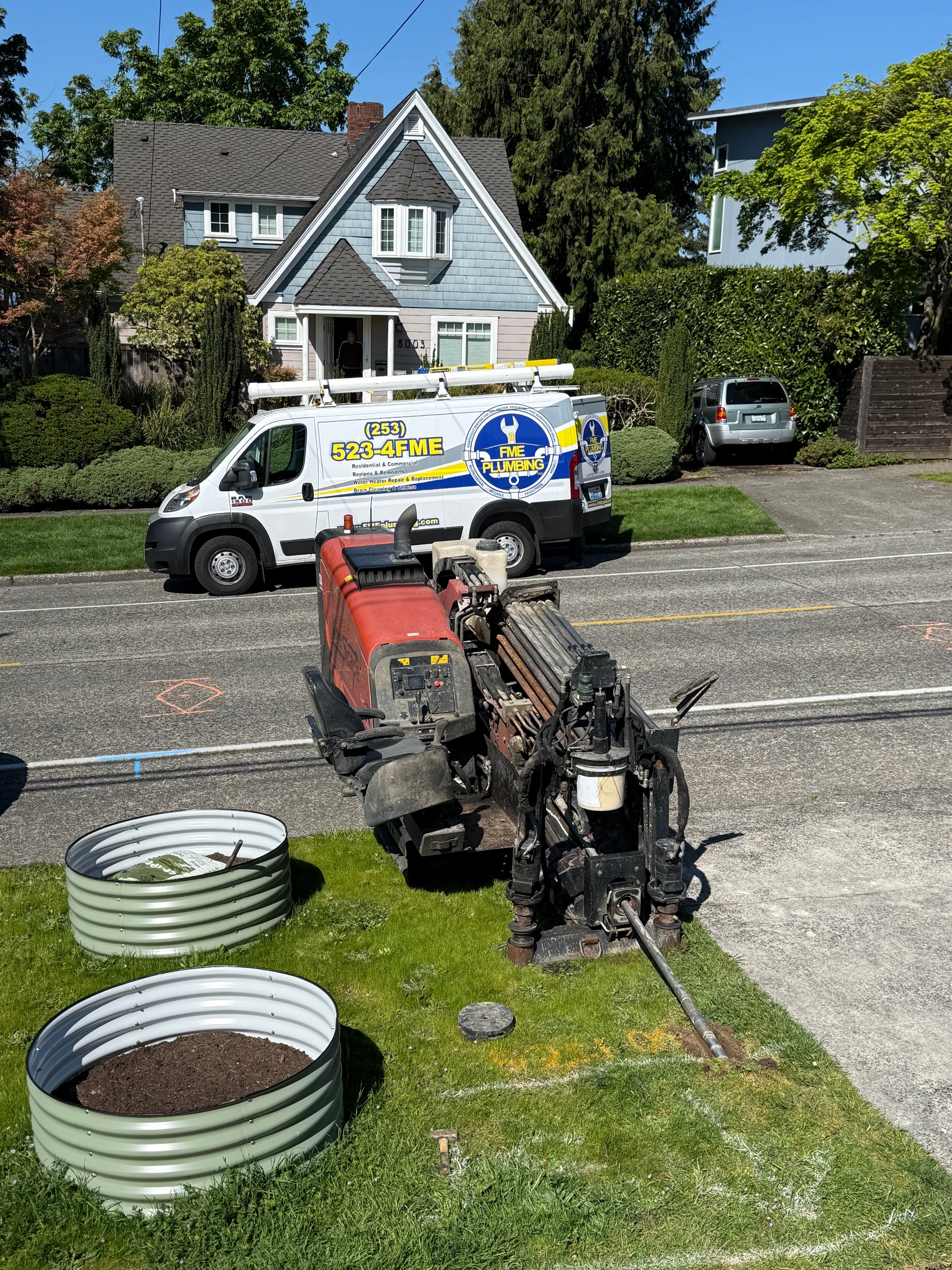 Project West Seattle Water Main Replacement Using Trenchless Boring image