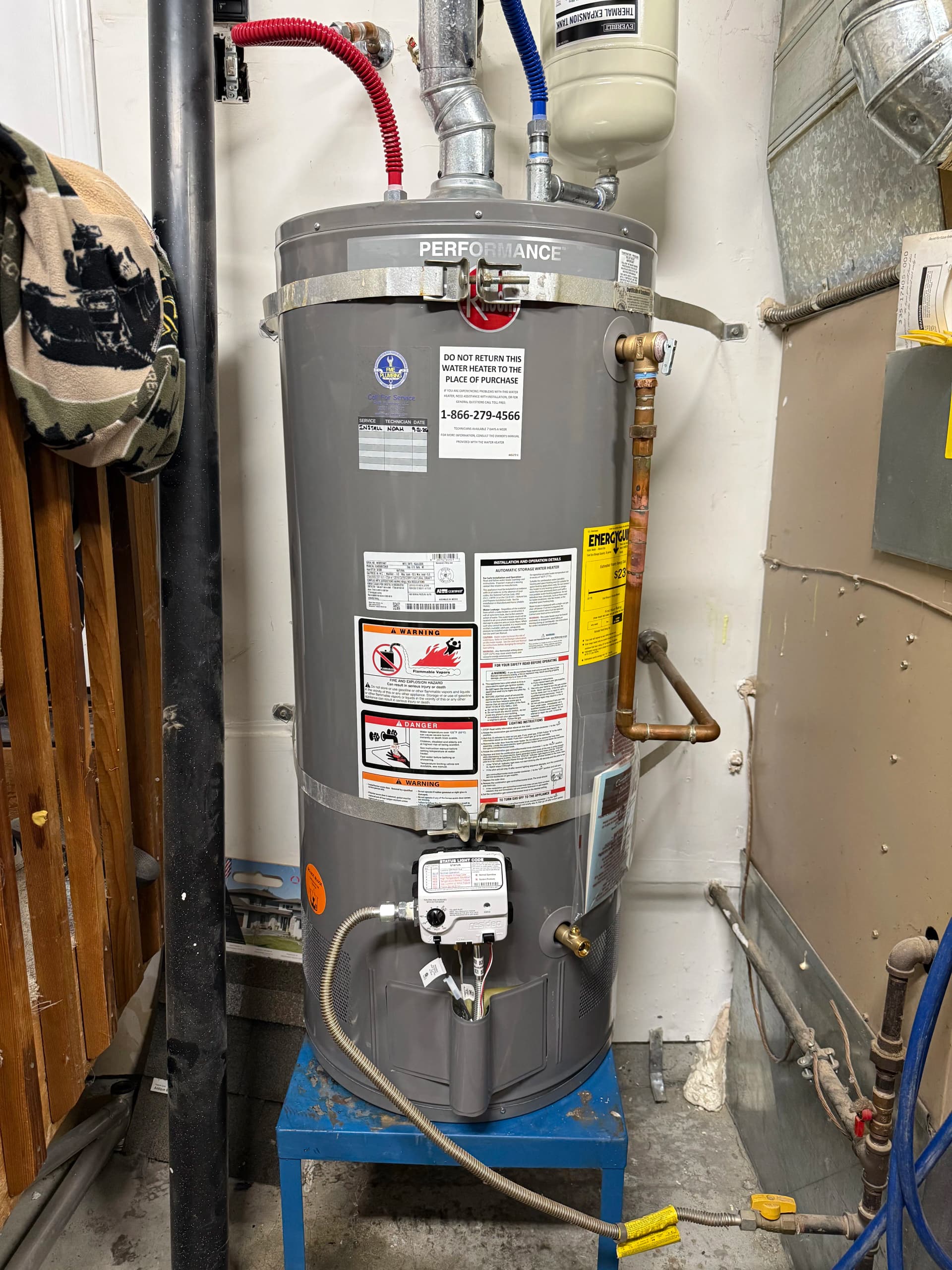 Gallery photos for A Leaking Water Heater That Was Way Past Done: Image #1