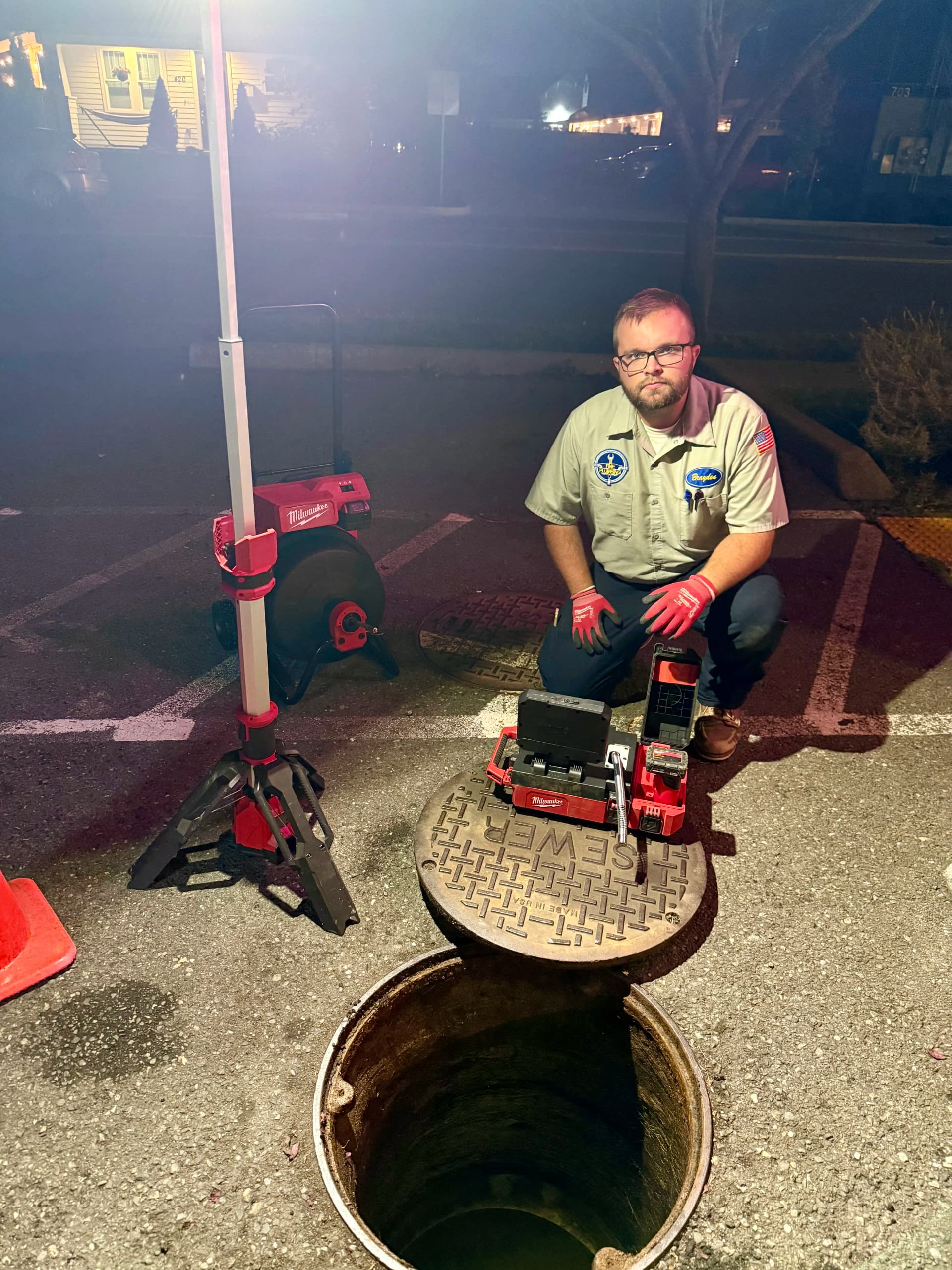 Gallery photos for After-Hours Emergency Drain Cleaning for a Local Restaurant: Image #1