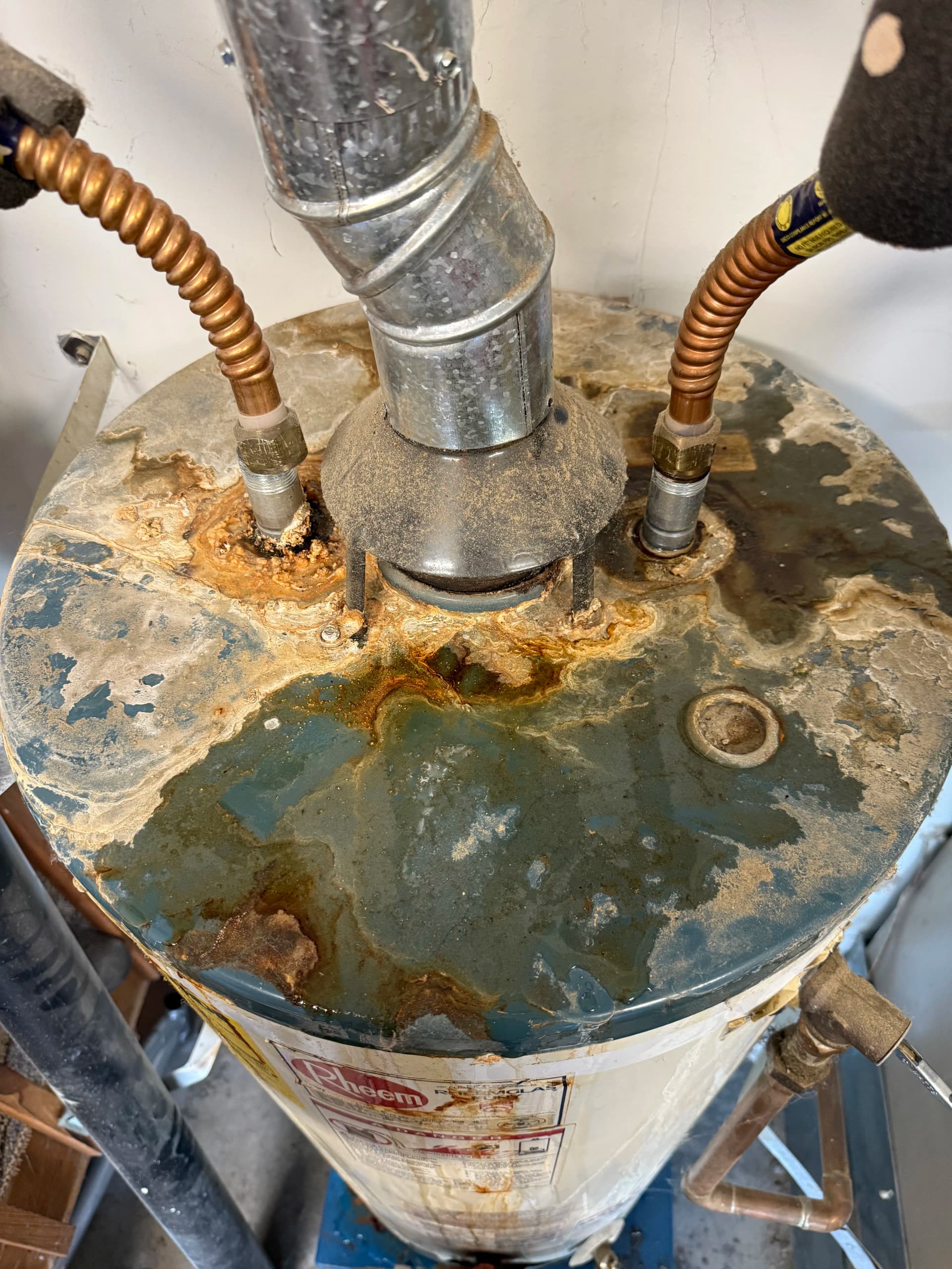 Gallery photos for A Leaking Water Heater That Was Way Past Done: Image #2
