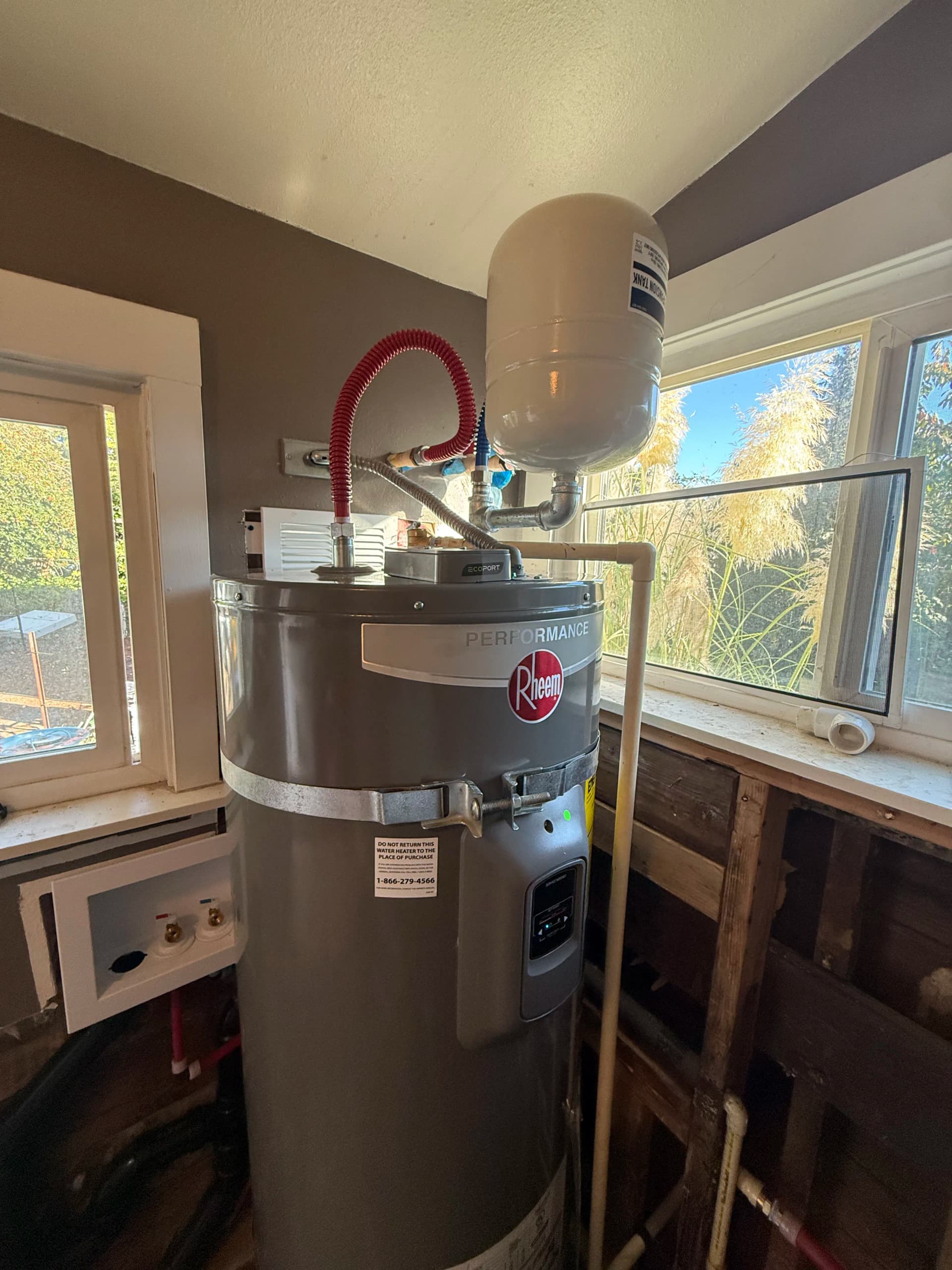 Gallery photos for New Water Heater Installation After Flood Damage: Image #1
