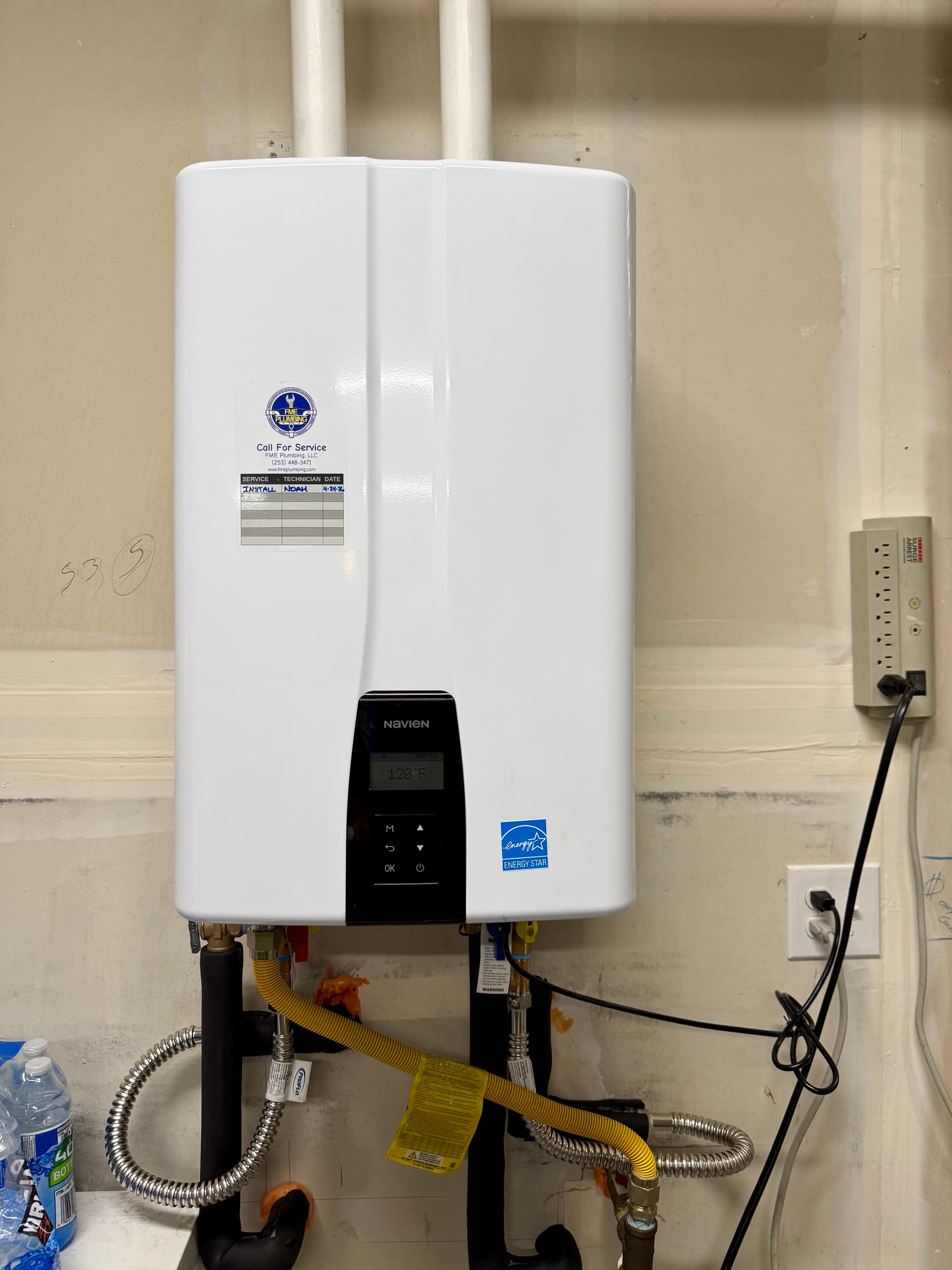 Milton Homeowner Gets Same-Day Tankless Water Heater Replacement