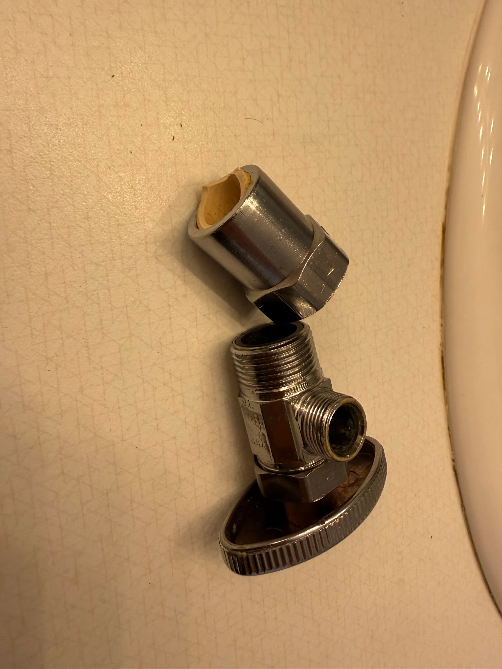 Broken Shut-Off Valve Stopped a Bathroom Faucet Swap Cold image