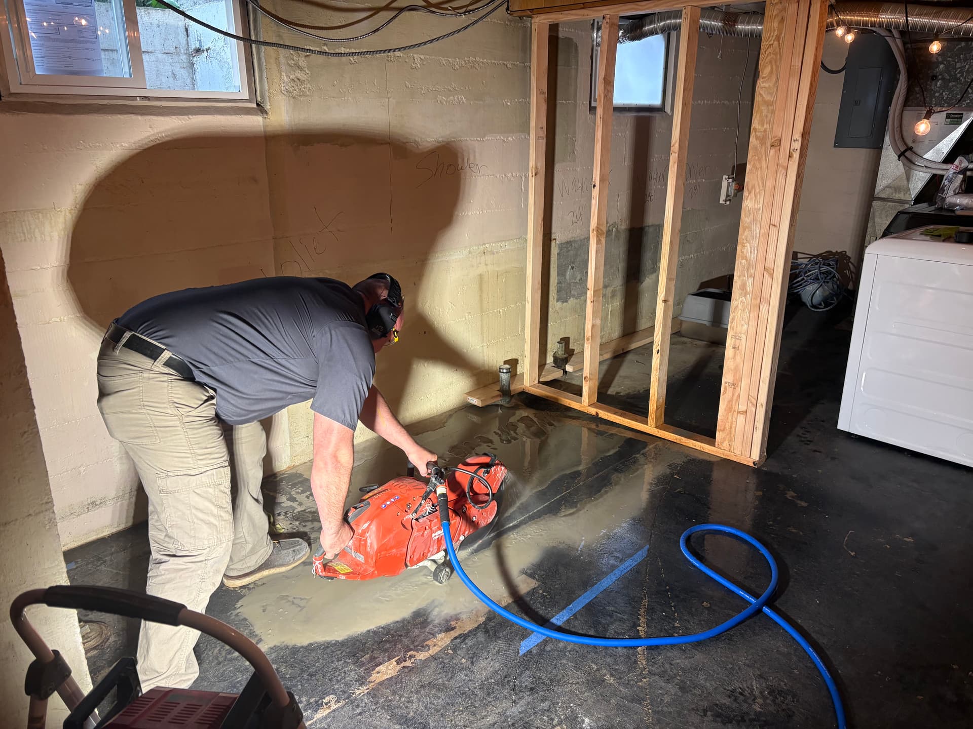 Basement Bathroom and Laundry Addition in South King County image