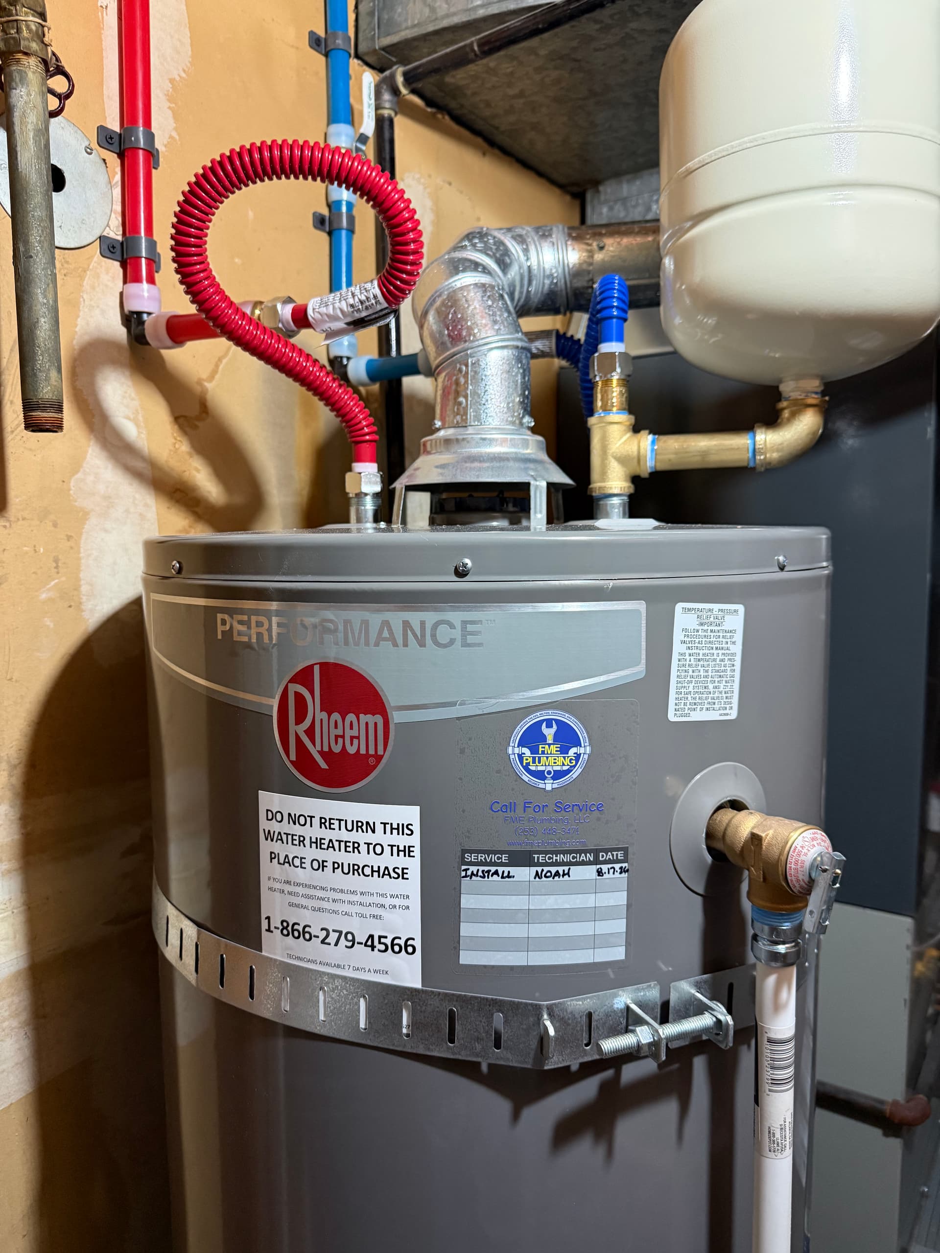 Gallery photos for Main Shutoff Install and Water Heater Work Done Right: Image #1