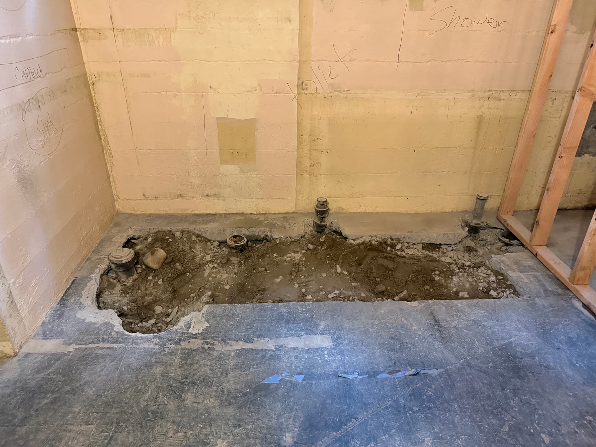 Gallery photos for Basement Bathroom and Laundry Addition in South King County: Image #2