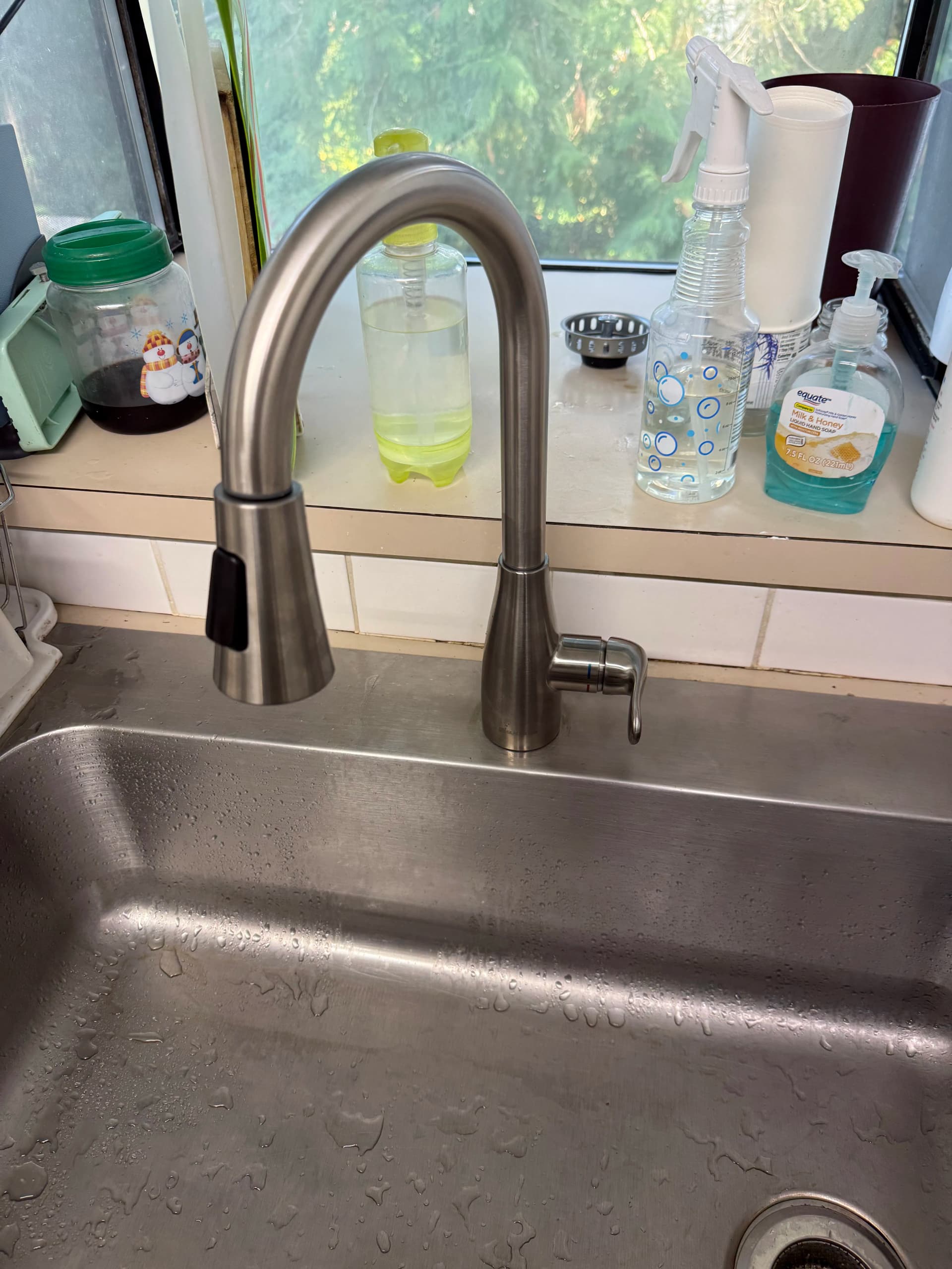New Kitchen Faucet Install and a Stubborn Shower Head Swap image