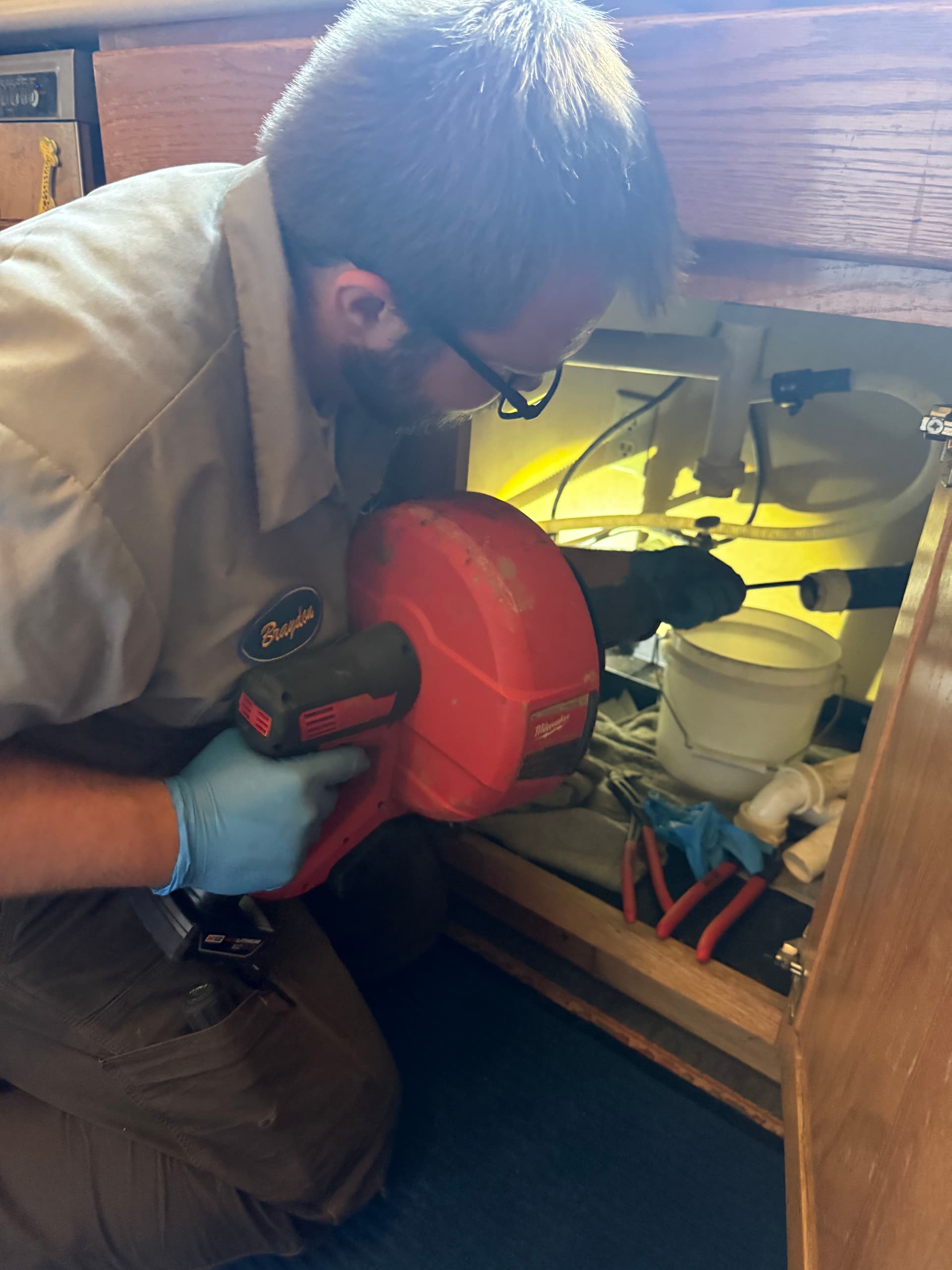 Kitchen Drain Cleaning and Studor Vent Replacement in Eastside Tacoma image